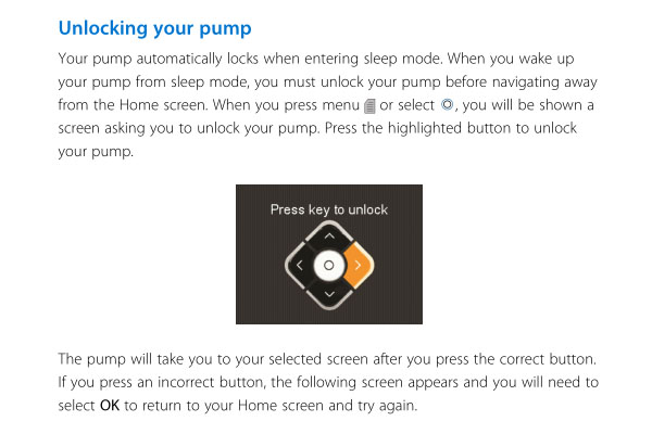 unlocking your pump
